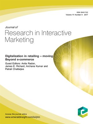 cover image of Journal of Research in Interactive Marketing, Volume 11, Number 4